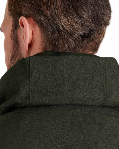 Deep Forest Marl coloured Ridgeline Mens Monsoon Light Jacket on white background 