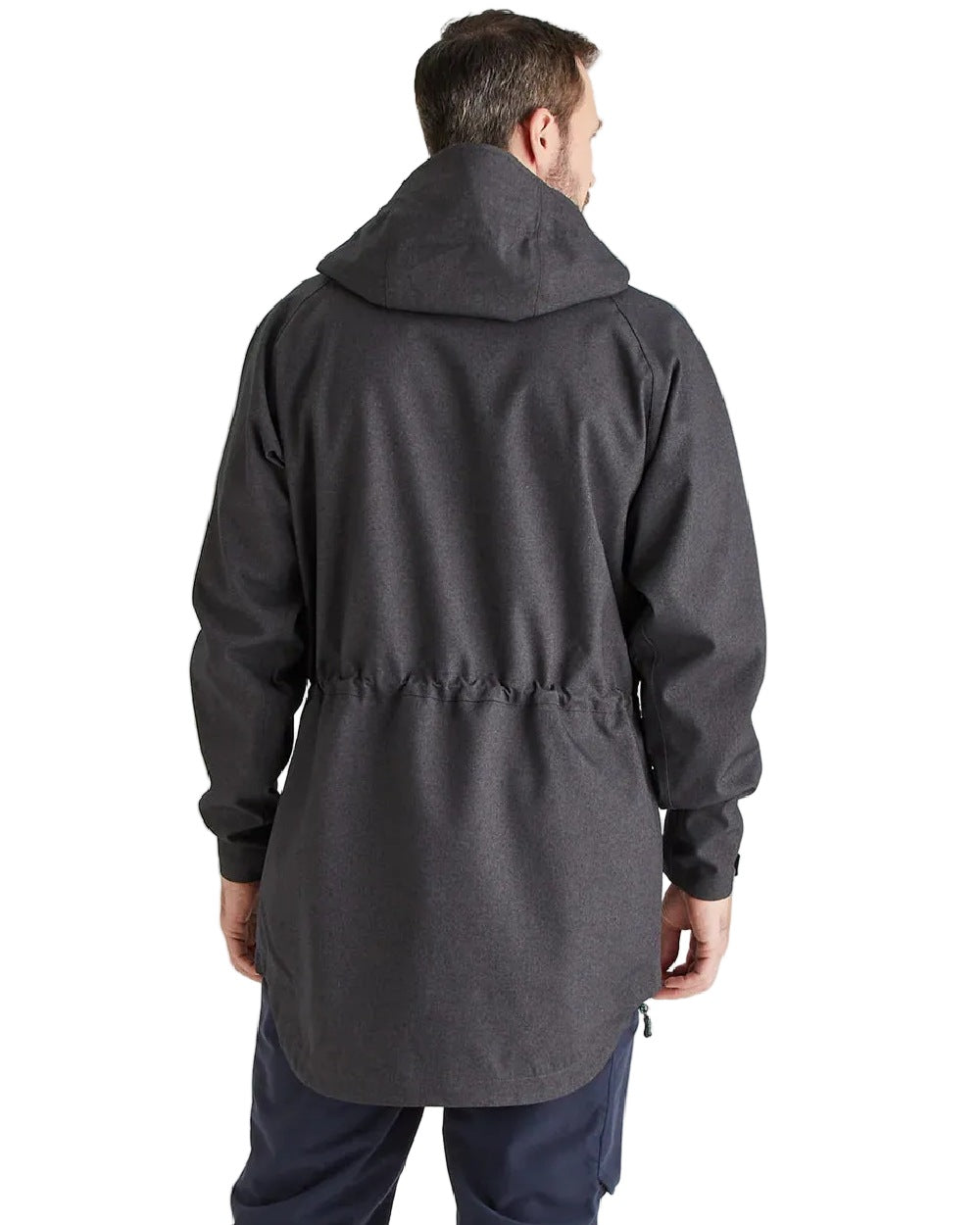 Shale Coloured Ridgeline Mens Monsoon Light Jacket on white background 