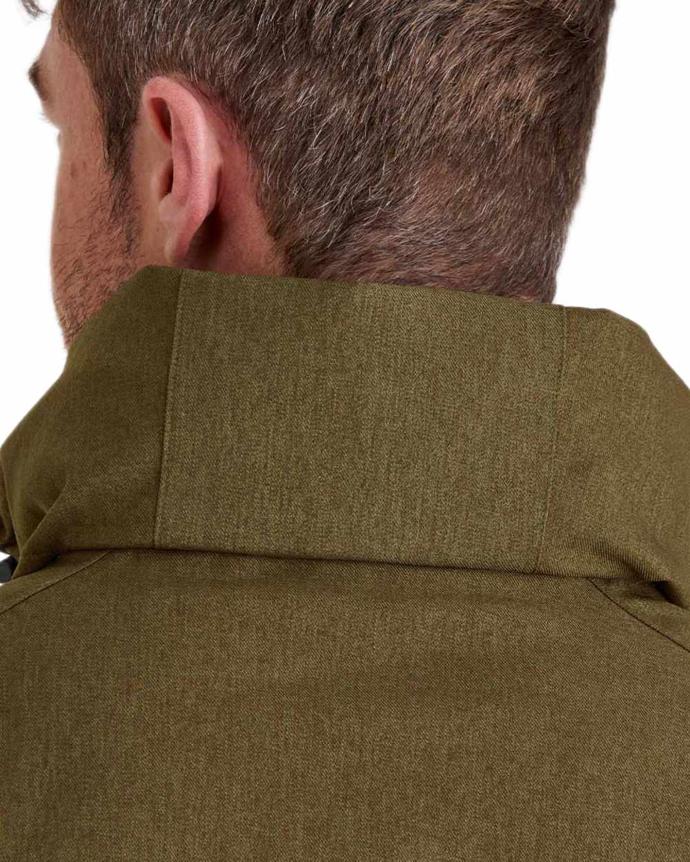 Teak coloured Ridgeline Mens Monsoon Light Smock on white background 