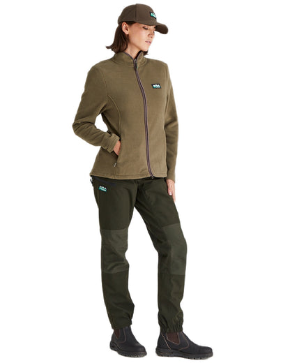 Bark Coloured Ridgeline Monsoon Classic Cap on white background 