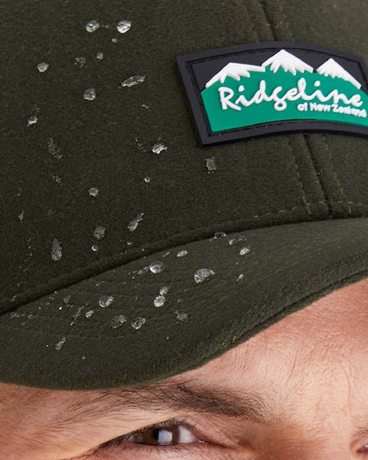Deep Forest Coloured Ridgeline Monsoon Classic Cap on white background 