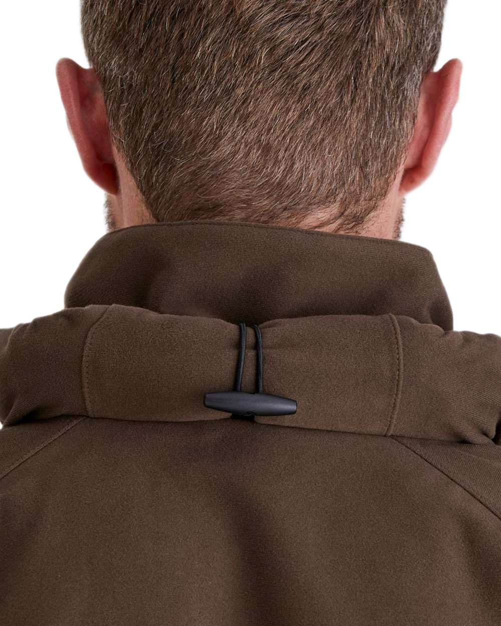 Bark Coloured Ridgeline Monsoon Classic Jacket On A White Background 