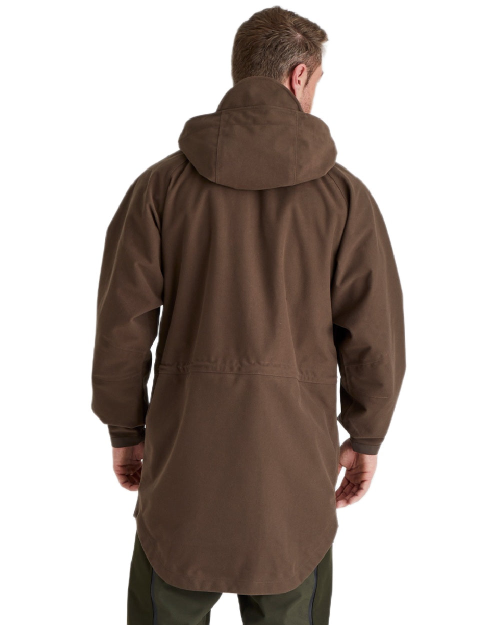 Bark Coloured Ridgeline Monsoon Classic Jacket On A White Background 