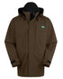 Bark Coloured Ridgeline Monsoon Classic Jacket On A White Background 