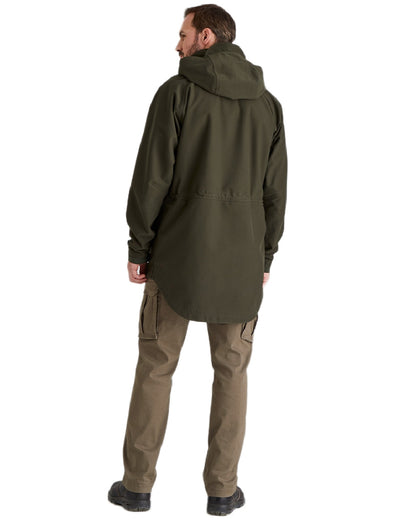 Deep Forest Coloured Ridgeline Monsoon Classic Jacket On A White Background 