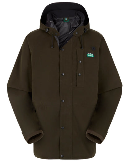 Deep Forest Coloured Ridgeline Monsoon Classic Jacket On A White Background 