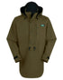Teak Coloured Ridgeline Monsoon Classic Waterproof Smock on white background 