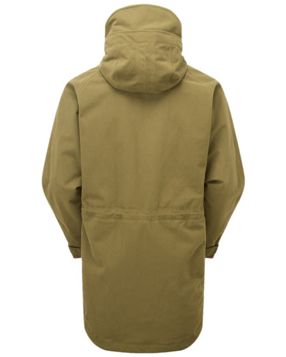 Teak Coloured Ridgeline Monsoon Classic Waterproof Smock on white background 