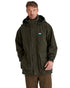 Deep Forest coloured Ridgeline Torrent Waterproof Jacket on white background 