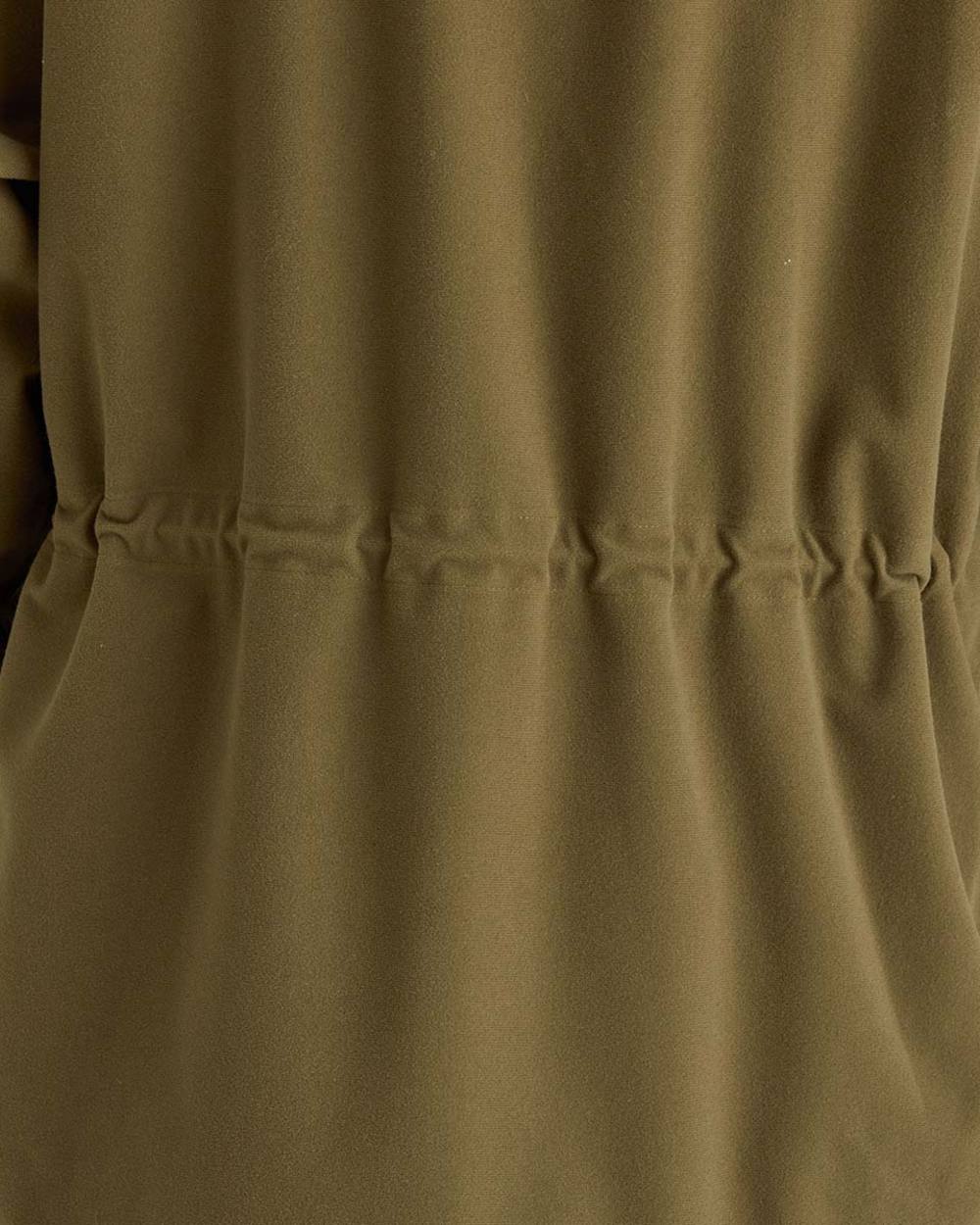 Teak coloured Ridgeline Torrent Waterproof Jacket on white background 