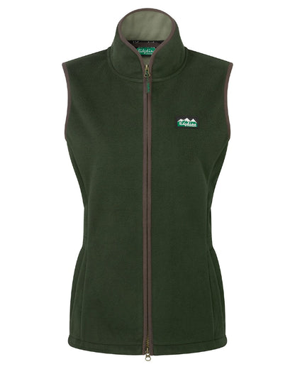 Deep Forest coloured Ridgeline Womens Kodiak Gilet on white background 