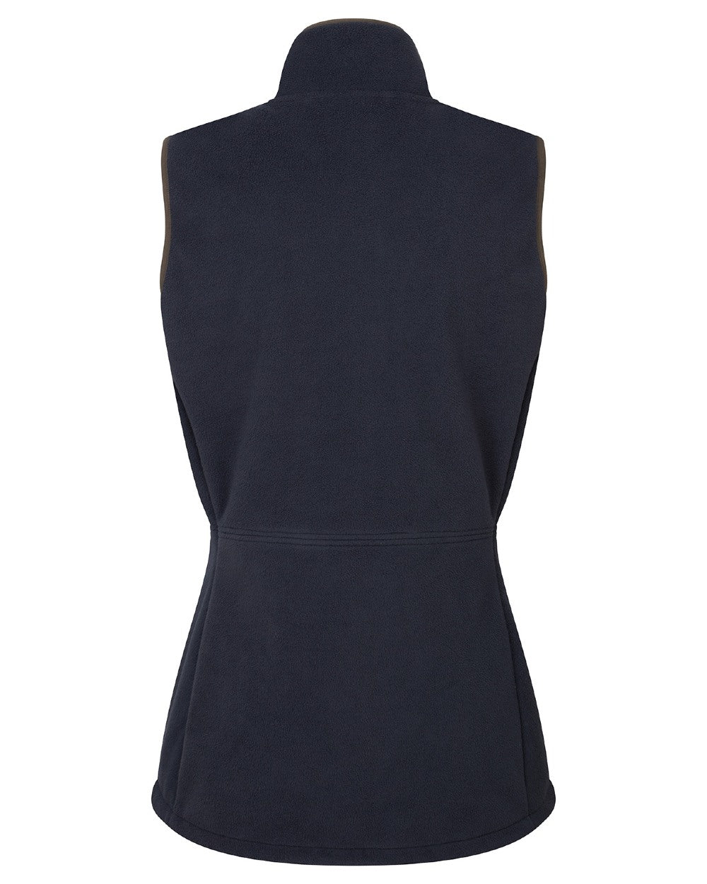 Navy coloured Ridgeline Womens Kodiak Gilet on white background 