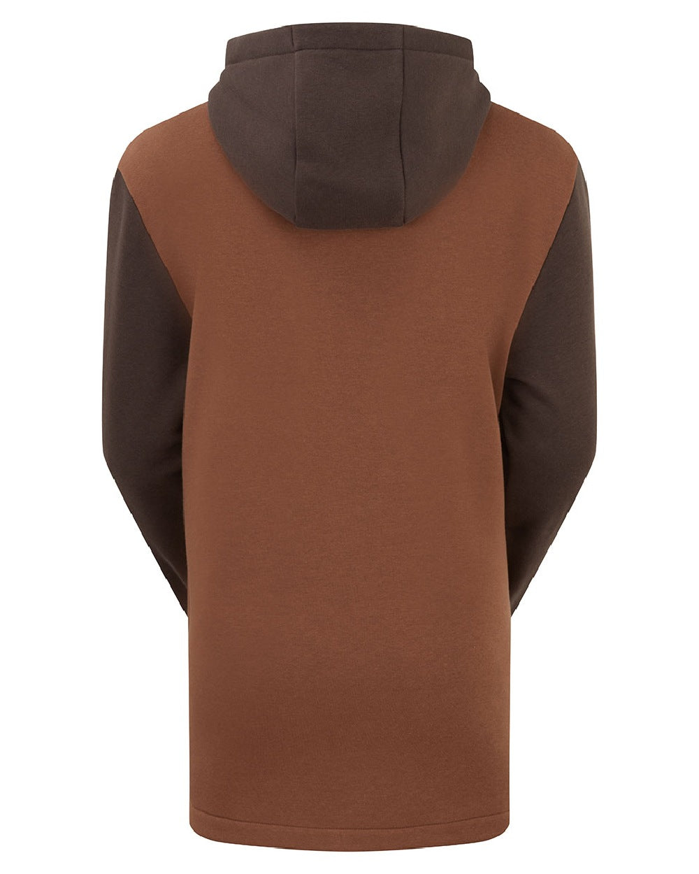 Nutmeg coloured Ridgeline Womens Tribe Hoodie on white background 