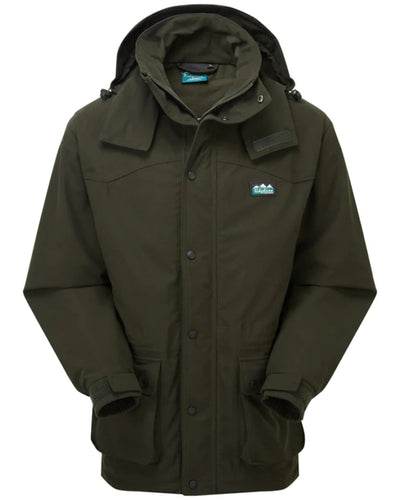 Ridgeline Torrent III Waterproof Jacket in Olive #colour_olive