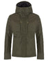 Olive Green Rovince Mens Ergoline Jacket on white background 