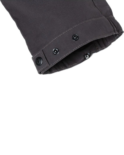 Grey Black Coloured Rovince Mens Flexline Trousers on white background 