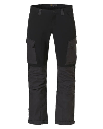 Grey Black Coloured Rovince Womens Flexline Trousers on white background 