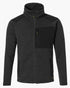 Anthracite coloured Rovince Mens Coarse Fleece Jacket on white background 