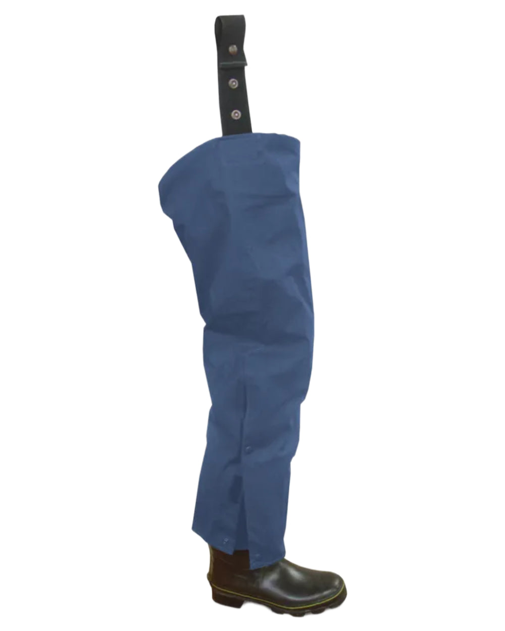 Navy Blue coloured Seal Flex Chaps on white background 
