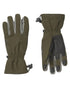Olive Coloured Sealskinz Drayton Waterproof Lightweight Gauntlet on white background 