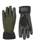Olive Coloured Sealskinz Fordham Waterproof All Weather Hunting Glove on white background 