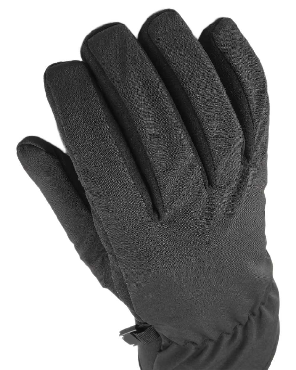 Black Coloured Sealskinz Griston Waterproof All Weather Lightweight Glove on white background 