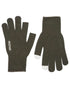Olive Coloured Sealskinz Hanworth Solo Merino Glove on white background 