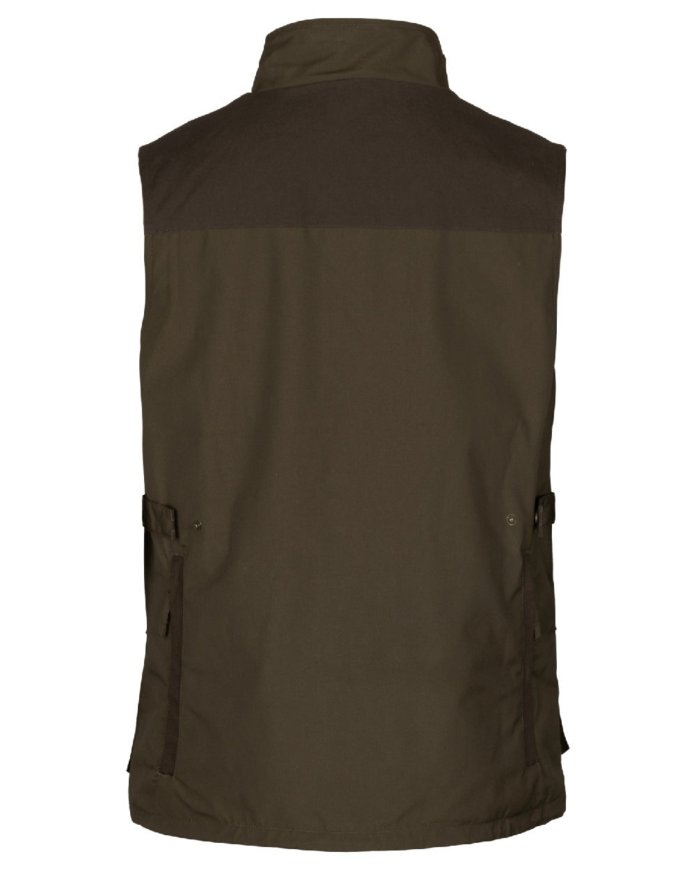 Pine Green Coloured Seeland Arden Waistcoat on white background 