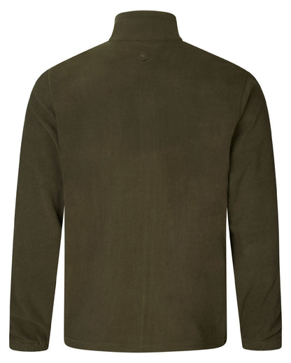Pine Green Coloured Seeland Benjamin Fleece on white background 