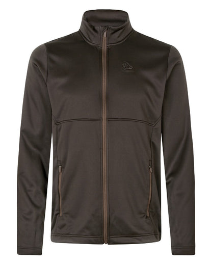 Dark Brown Coloured Seeland Elliot Fleece on white background 