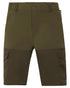Light Pine Grizzly Brown Coloured Seeland Elm Shorts on white background 