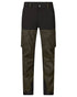 Grizzly Brown Meteorite Coloured Seeland Elm Trousers on white background 