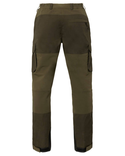 Light Pine Grizzly Brown Coloured Seeland Elm Trousers on white background 