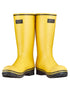 Yellow Black Coloured Skellerup Quatro Dielectric Thermal Boot on white background 