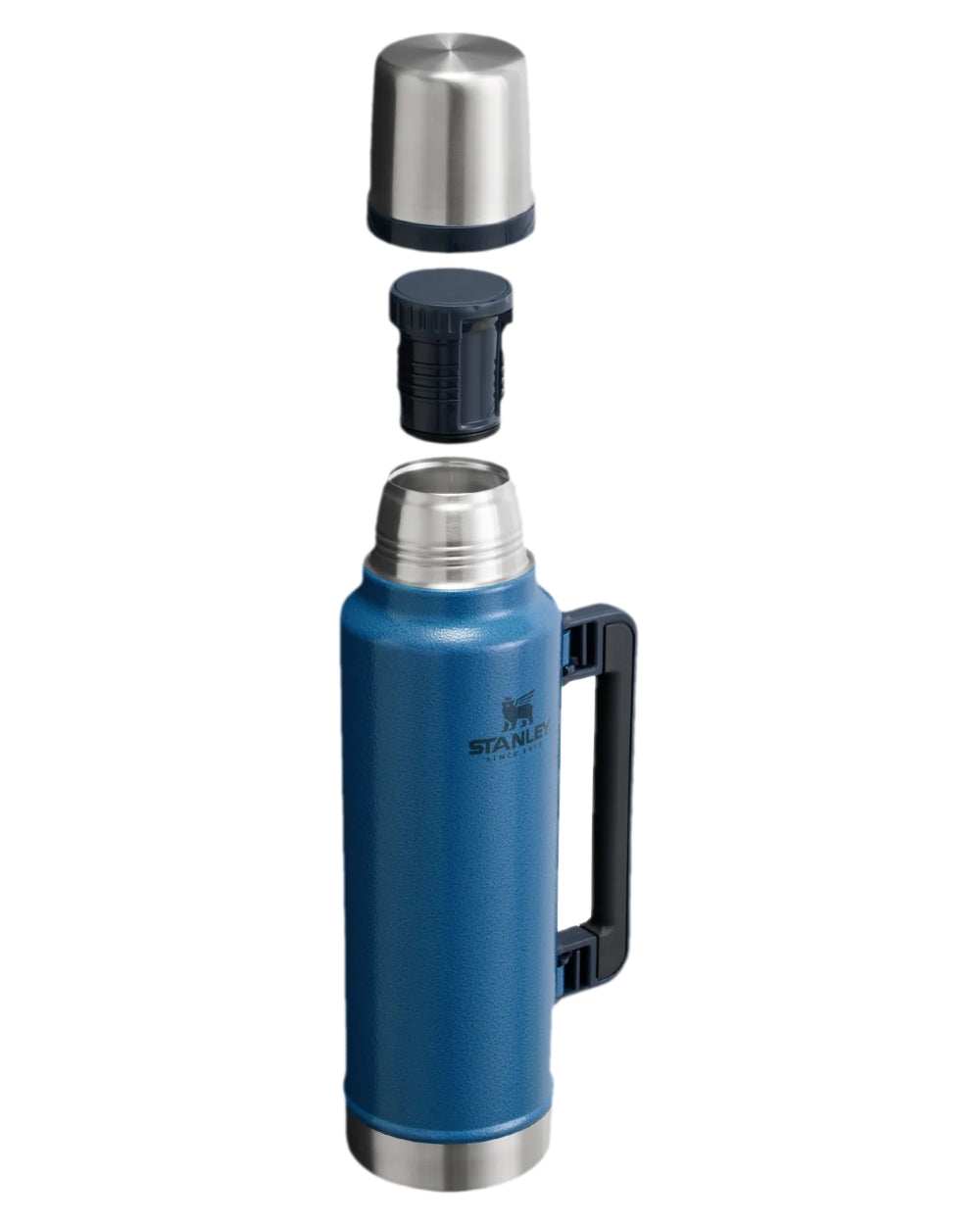 Hammertone Lake Coloured Stanley Classic Vacuum Bottle 1.4L on white background 