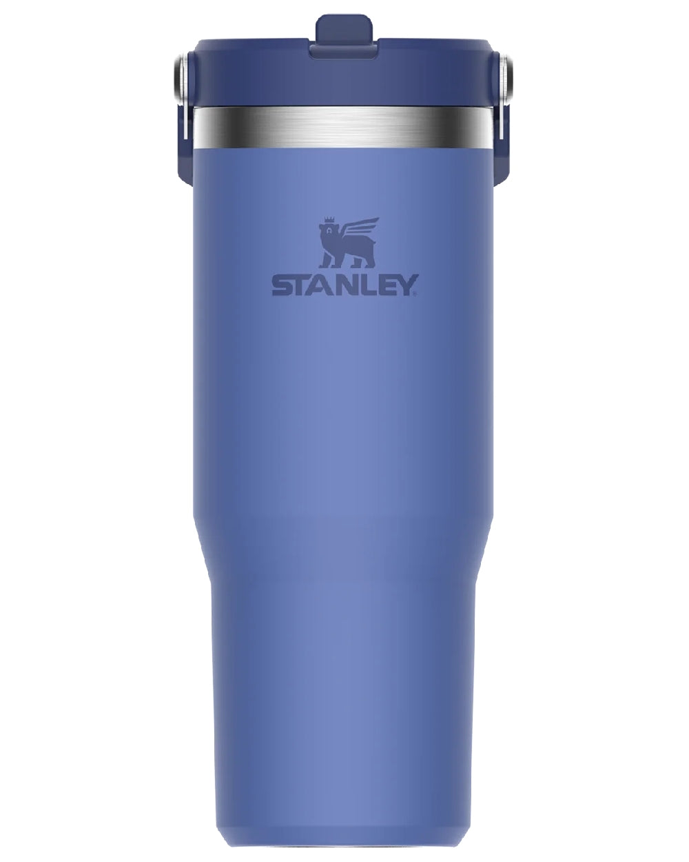 Iris coloured Stanley IceFlow Flip Straw Tumbler 0.89L on white background 