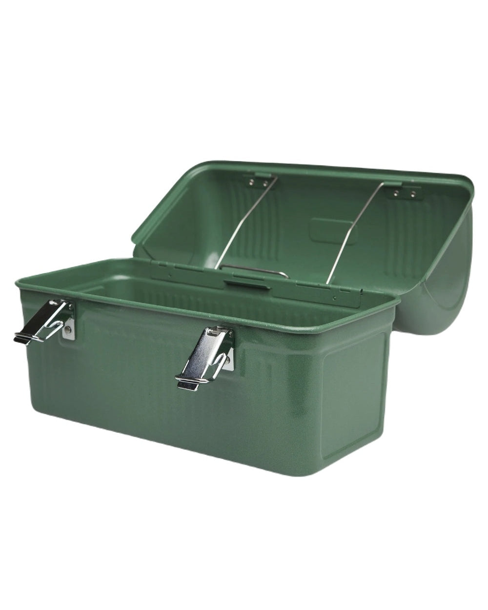 Hammertone Green coloured Stanley Legendary Classic Lunch Box 9.5L on white background 