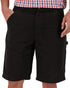Black Coloured Swanndri Glenbrook Shorts on white background 