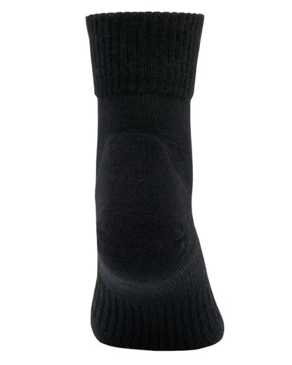 Black coloured Swazi Adventure Socks on white background 
