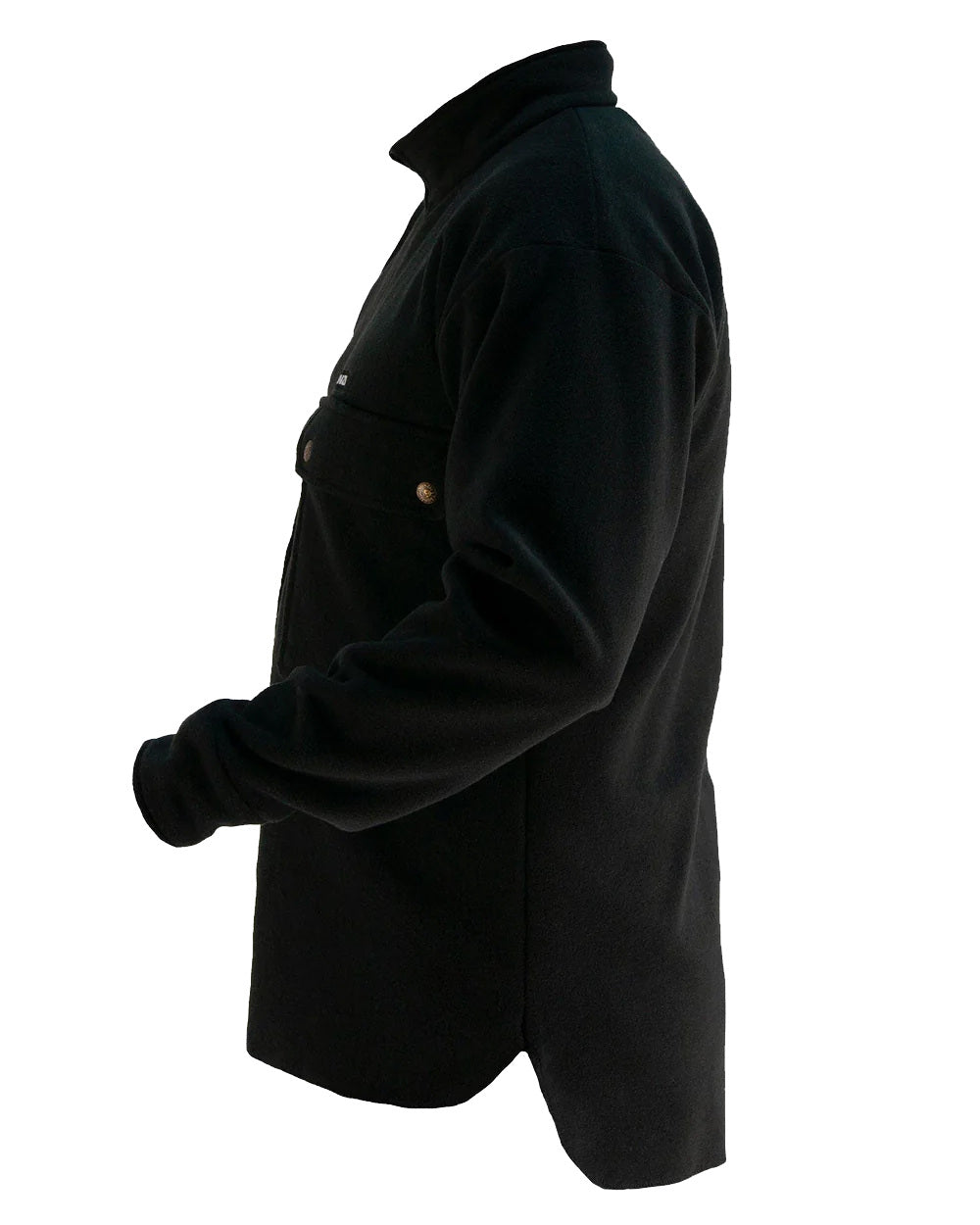 Black Coloured Swazi Back 40 Shirt on white background 