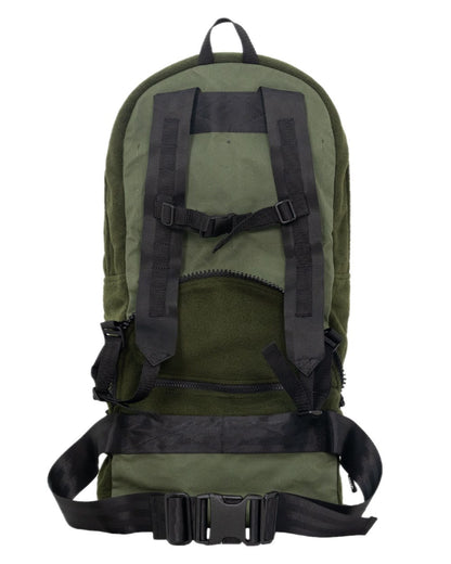 Olive Coloured Swazi Buffalo Bag on white background 