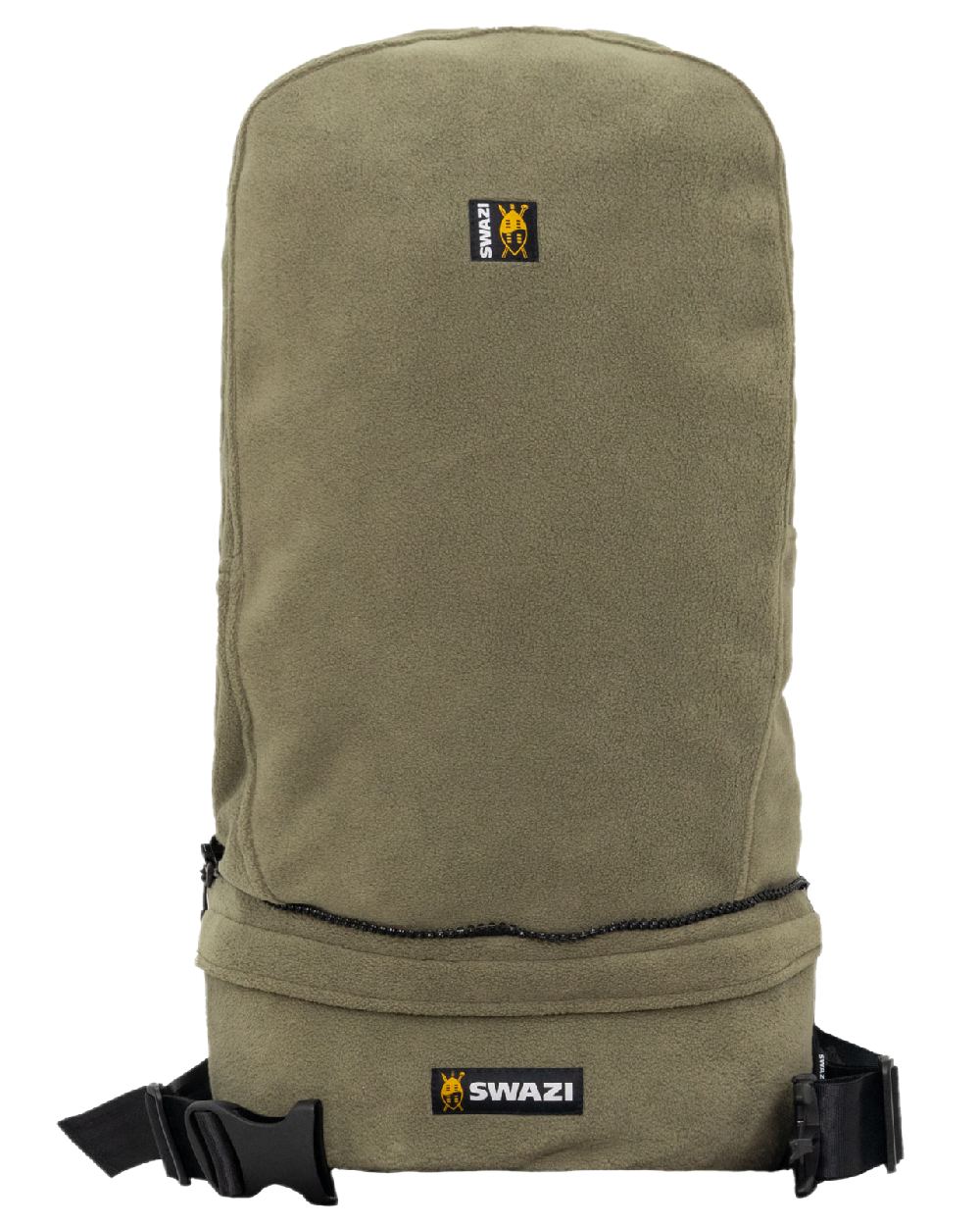 Tussock Coloured Swazi Buffalo Bag on white background 