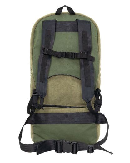 Tussock Coloured Swazi Buffalo Bag on white background 