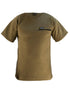 Tussock Coloured Swazi Bushmans Tee on white background 