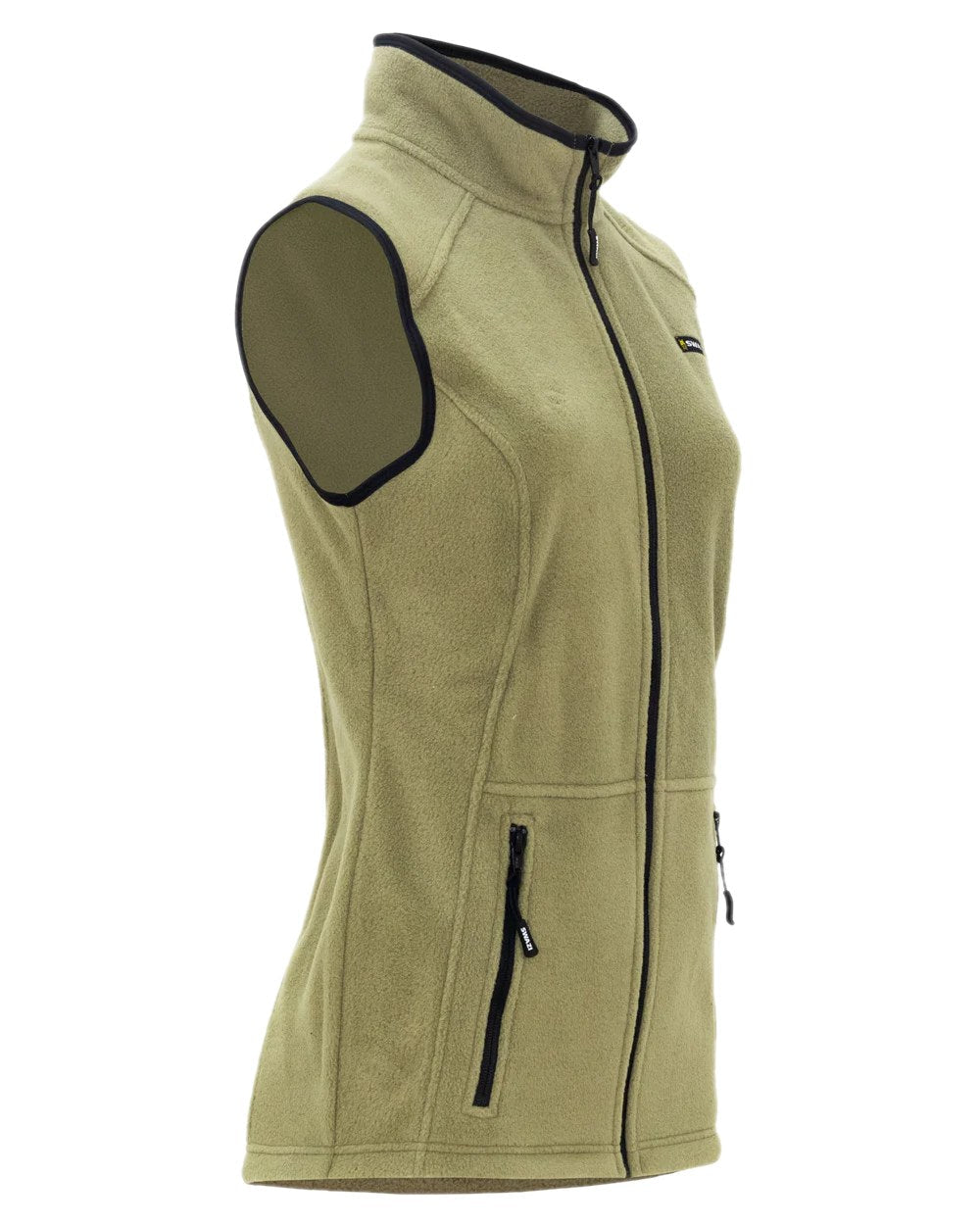 Tussock Coloured Swazi Catlin Vest on white background 