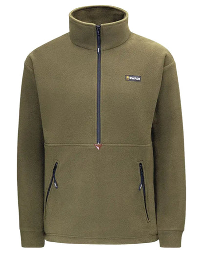 Tussock Coloured Swazi Doughroaster on white background 