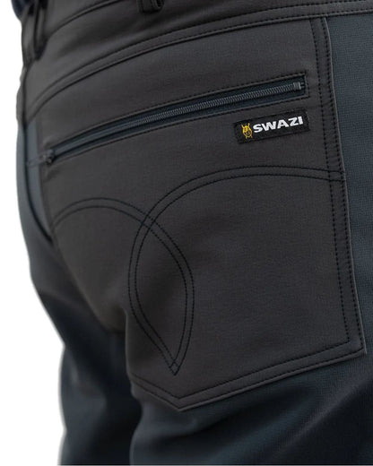 Iron Sand coloured Swazi Mens Forest Pants on white background 