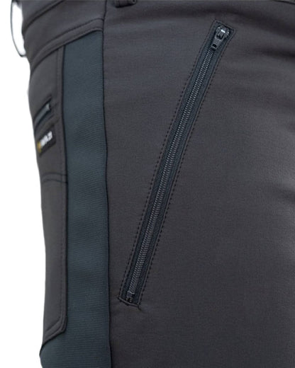 Iron Sand coloured Swazi Mens Forest Pants on white background 