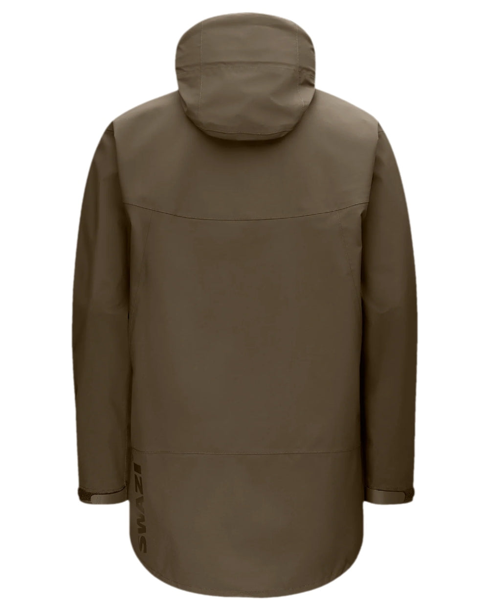 Stone Coloured Swazi Mens Sentinel Ultralight Jacket on white background 