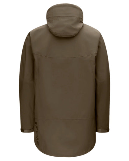 Stone Coloured Swazi Mens Sentinel Ultralight Jacket on white background 